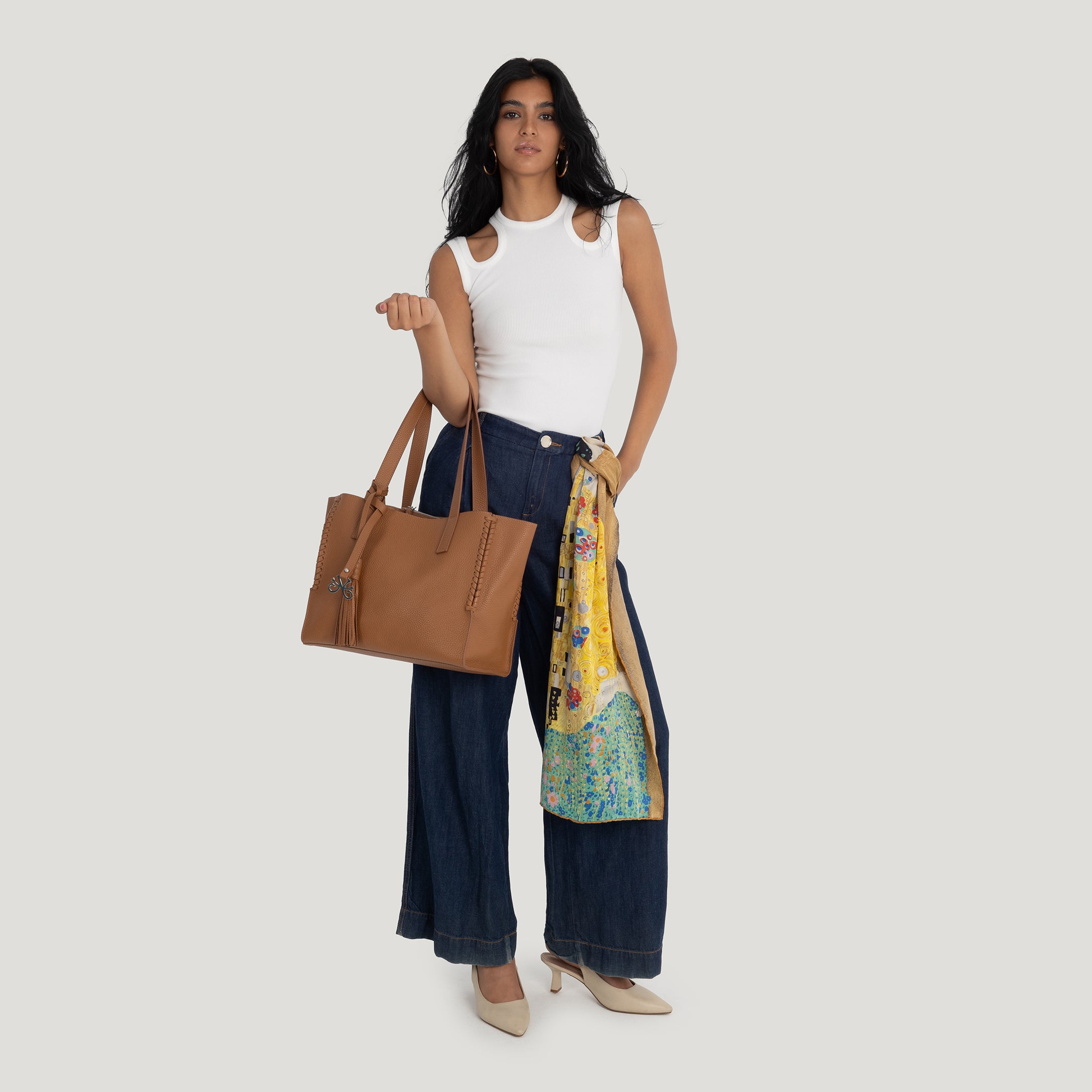 Dafayer Leather Handbag