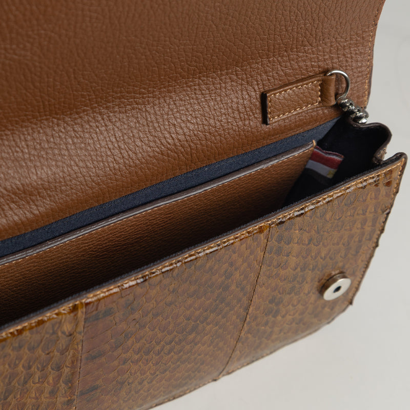 Signature Lotus in Snakeskin