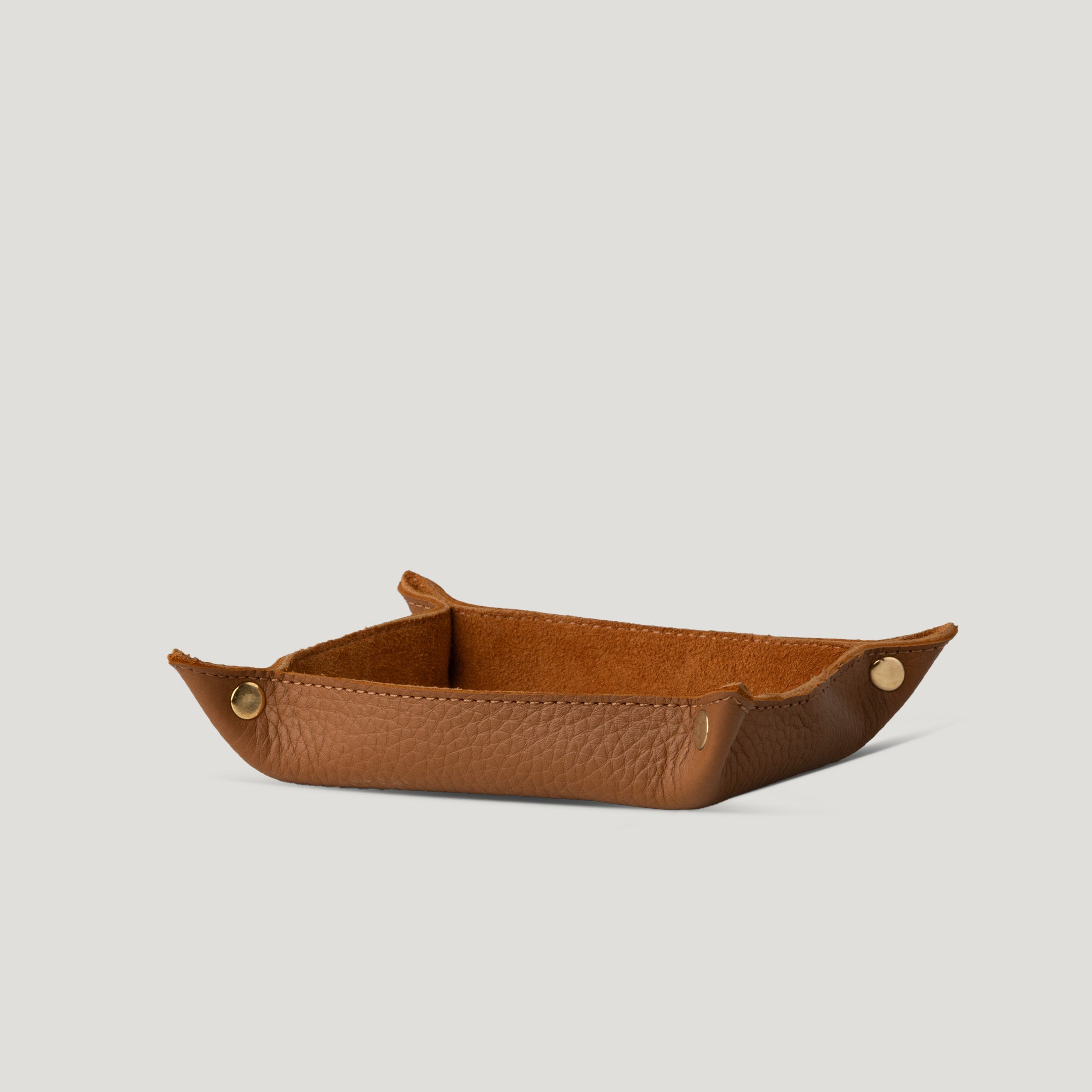 Jewllery tray holder genuine leather made in Egypt handmade by Nuniz Cairo