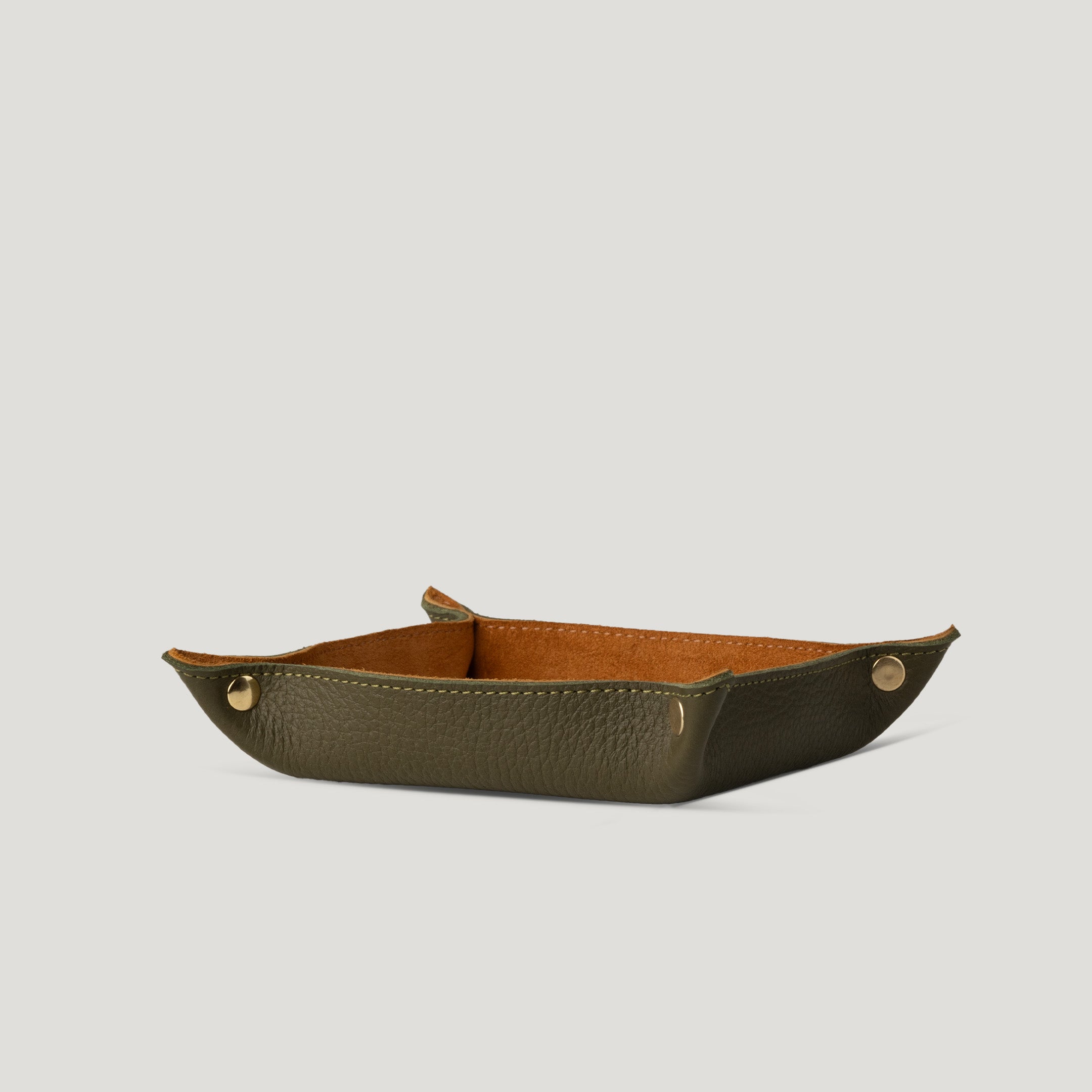 Jewllery tray holder genuine leather made in Egypt handmade by Nuniz Cairo