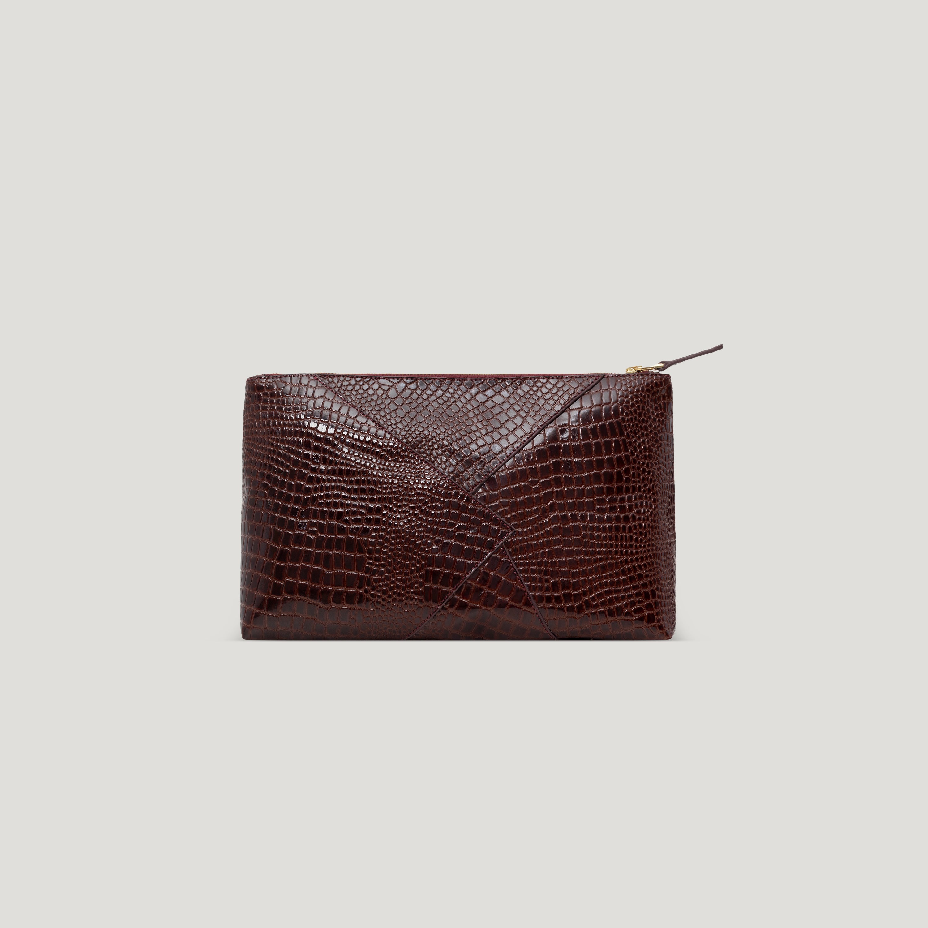 Nuniz Pouch in Crocodile
