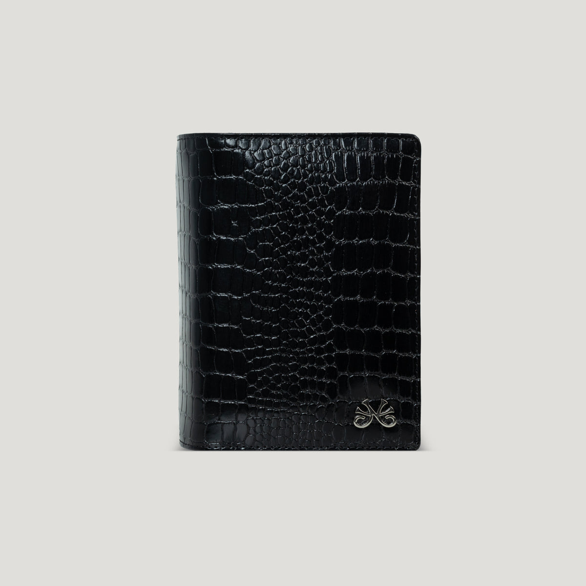 Passport Cover in Crocodile