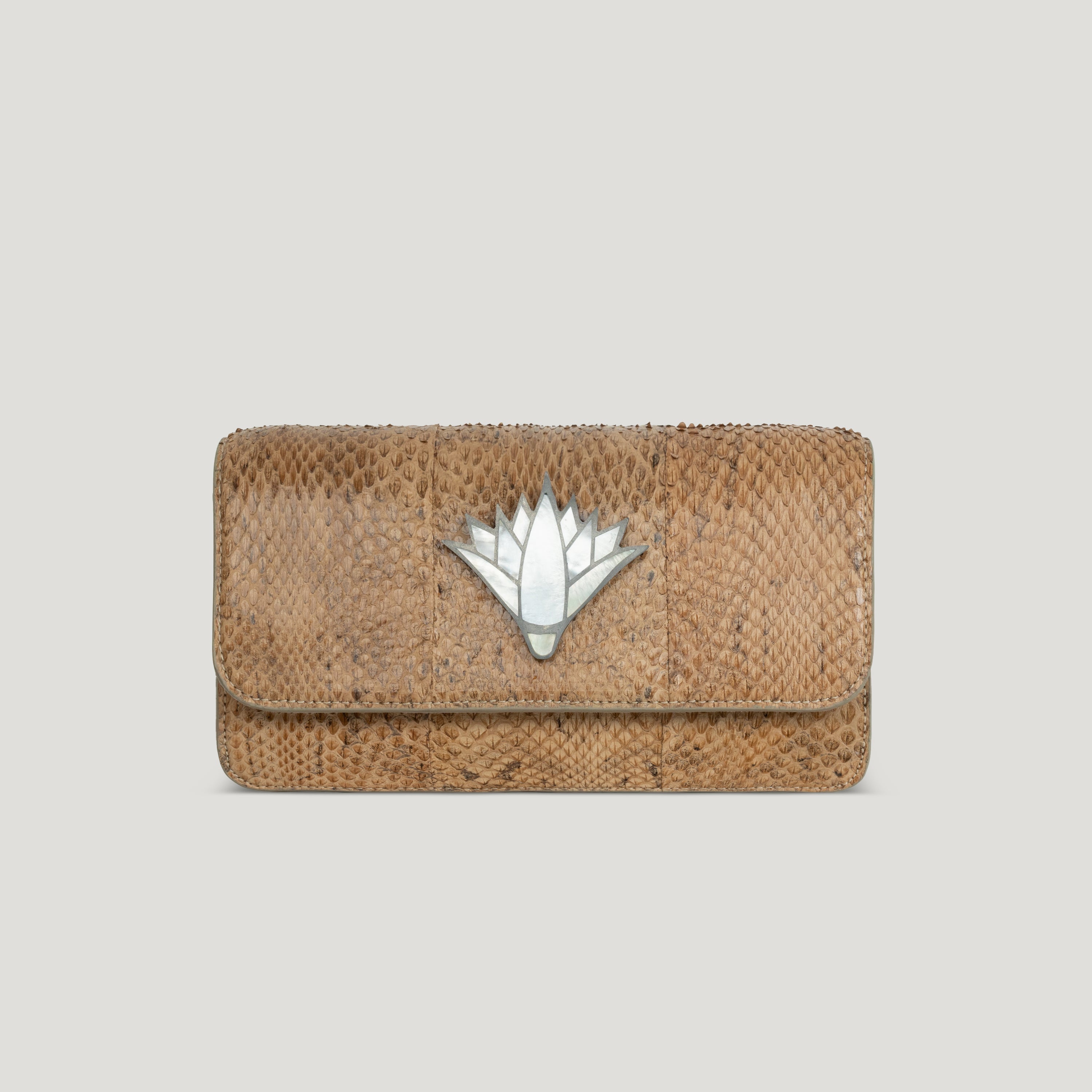 Signature Lotus in Snakeskin