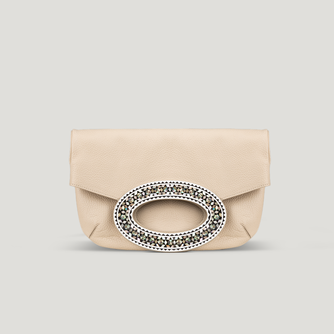 online purse leather cairo nuniz sadafin white
