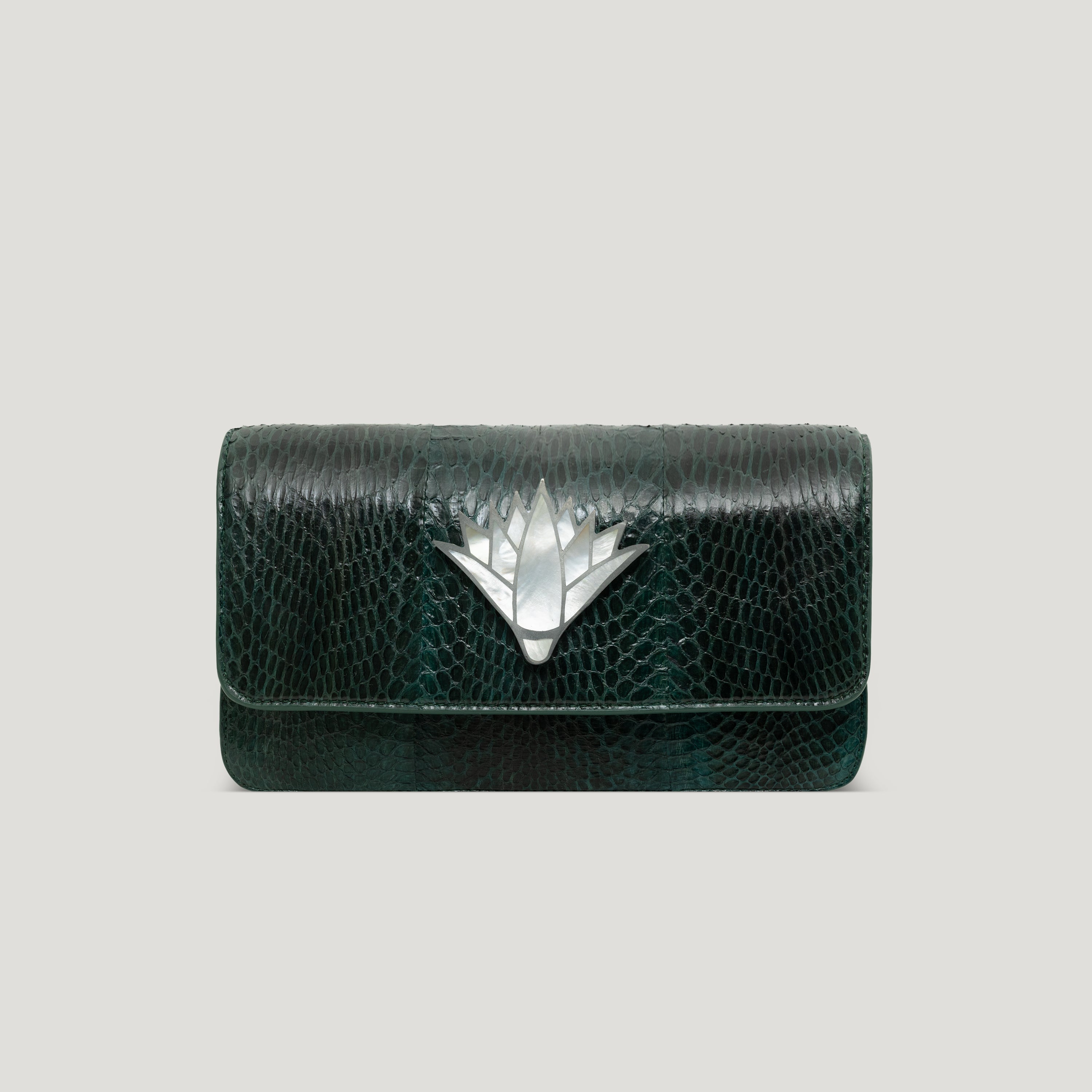 Signature Lotus in Snakeskin