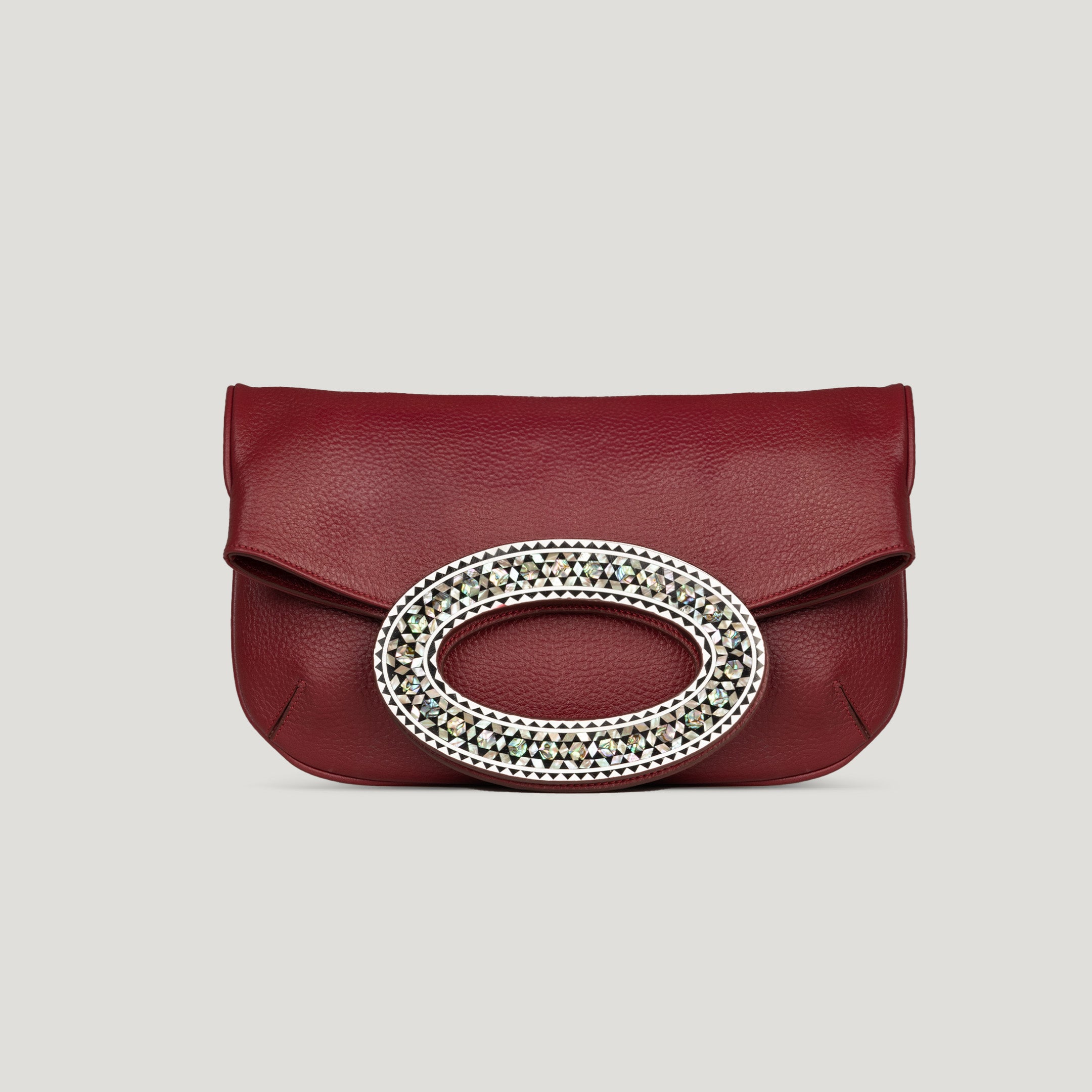 purse maroon bag sadafin nuniz cairo