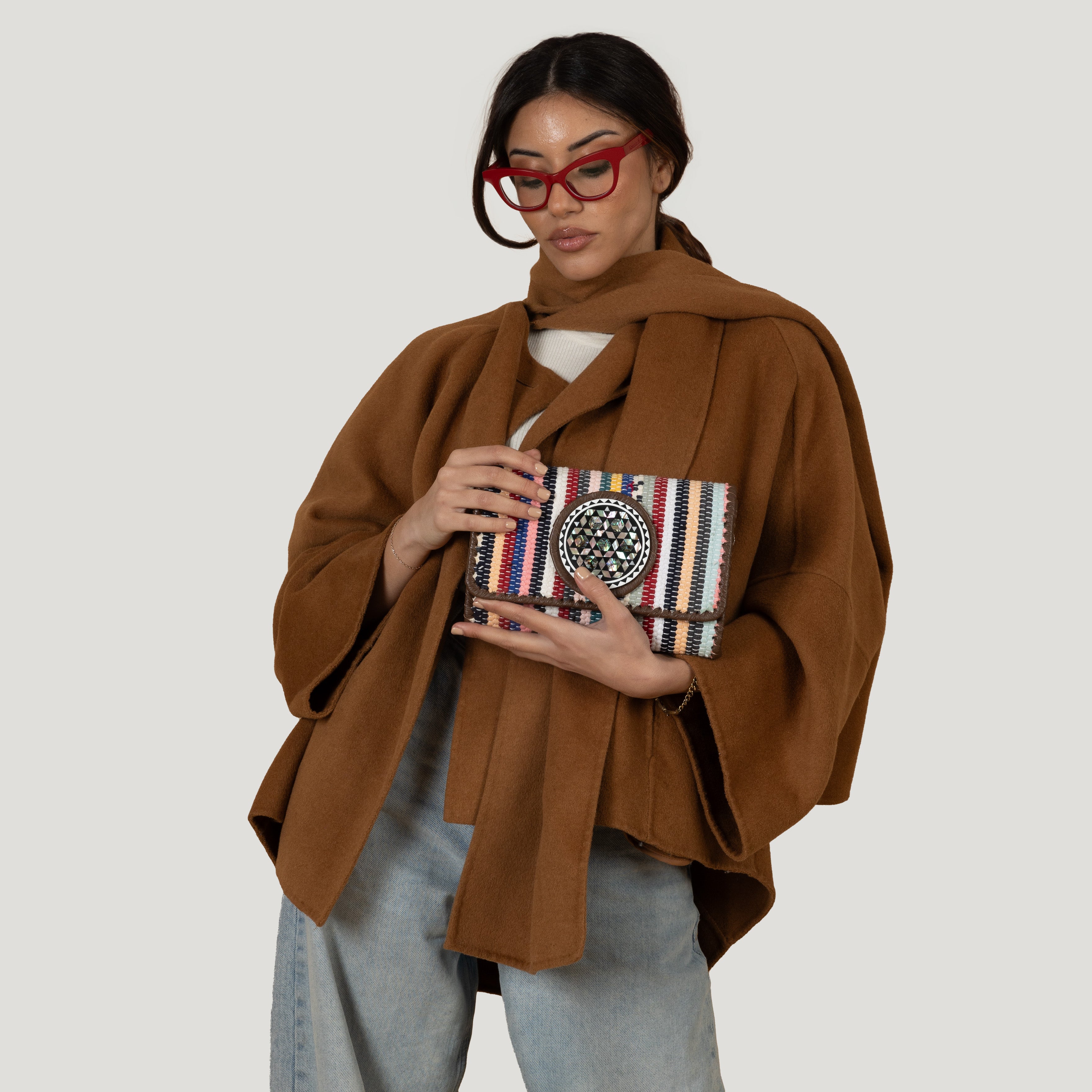 woman clutch-bag nubian style nuniz