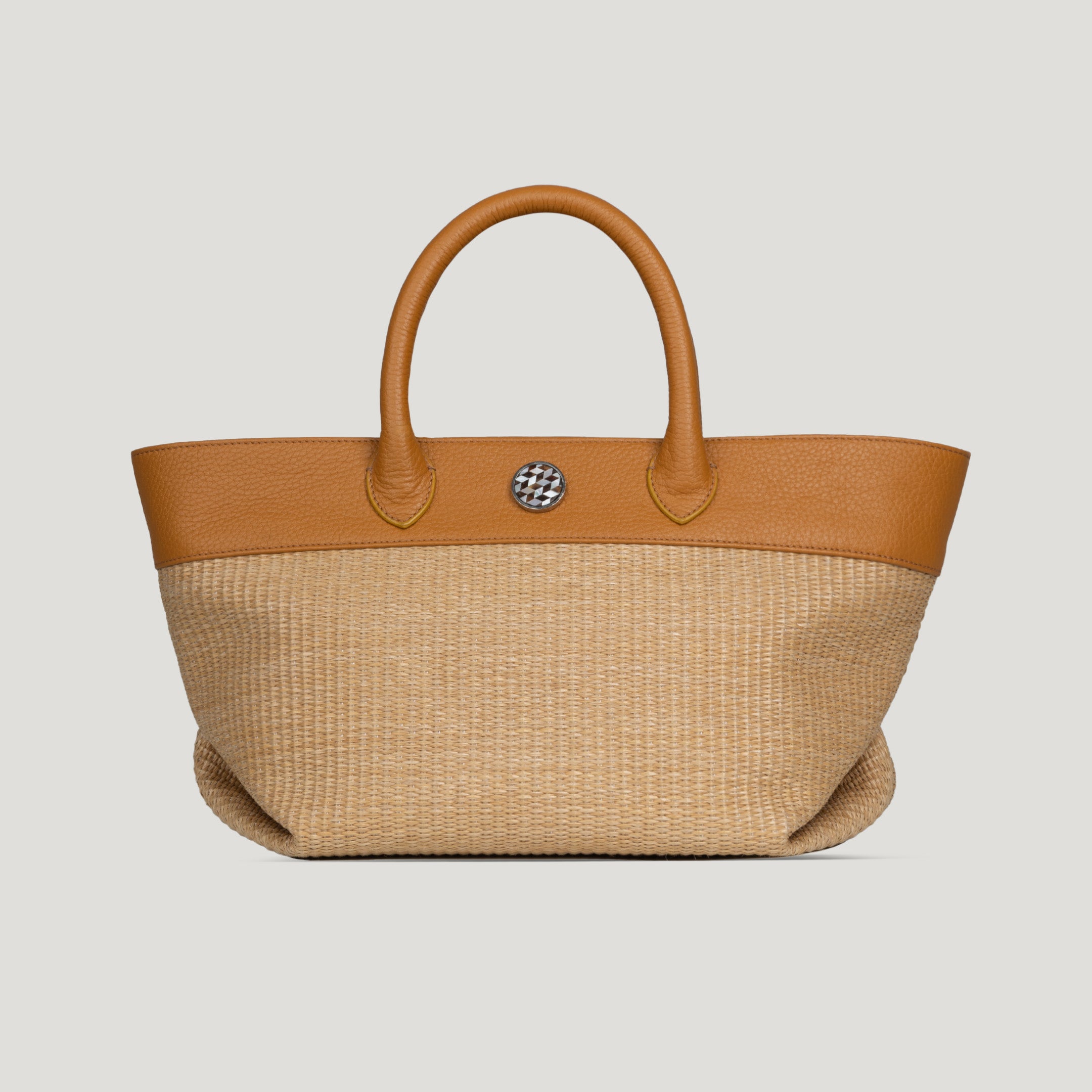 Mini Flouka in Raffia