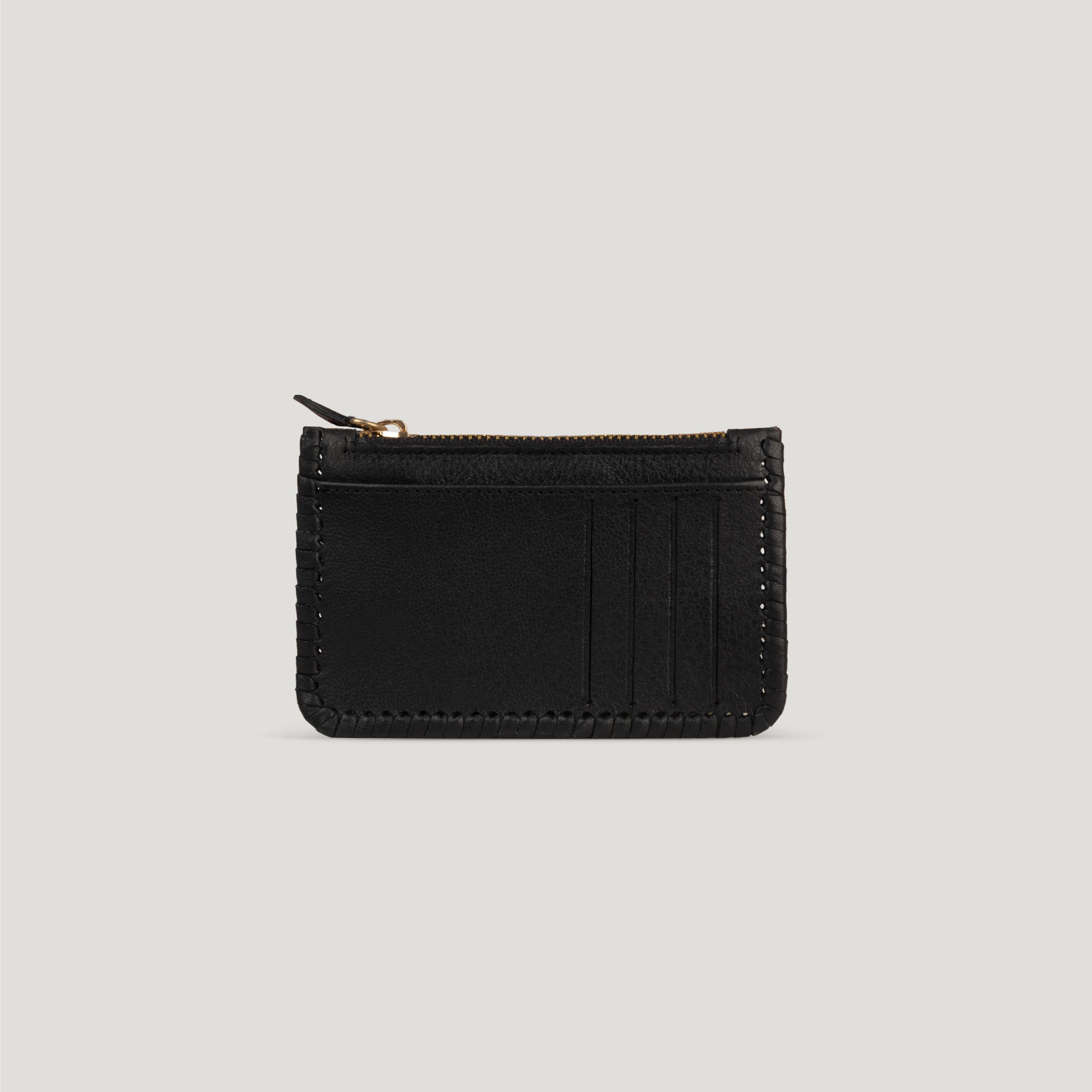 black leather wallet cairo nuniz bags