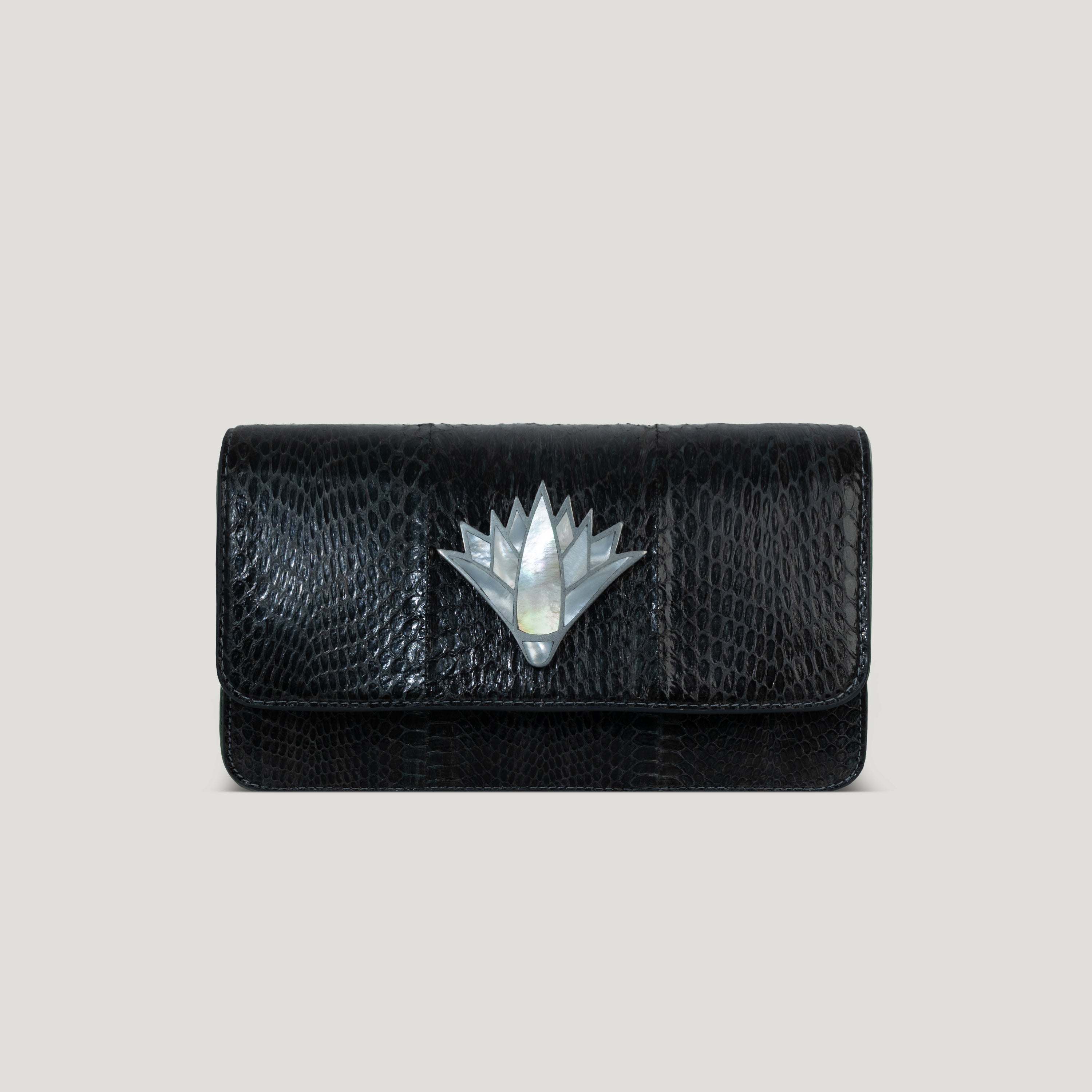 Signature Lotus in Snakeskin
