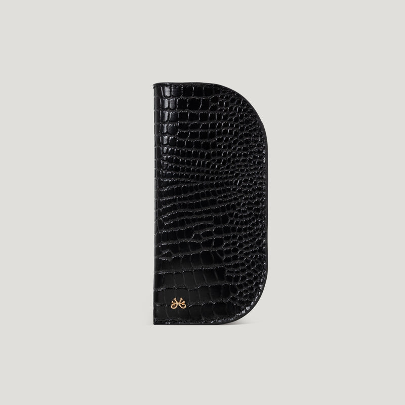 Glasses Case in Crocodile