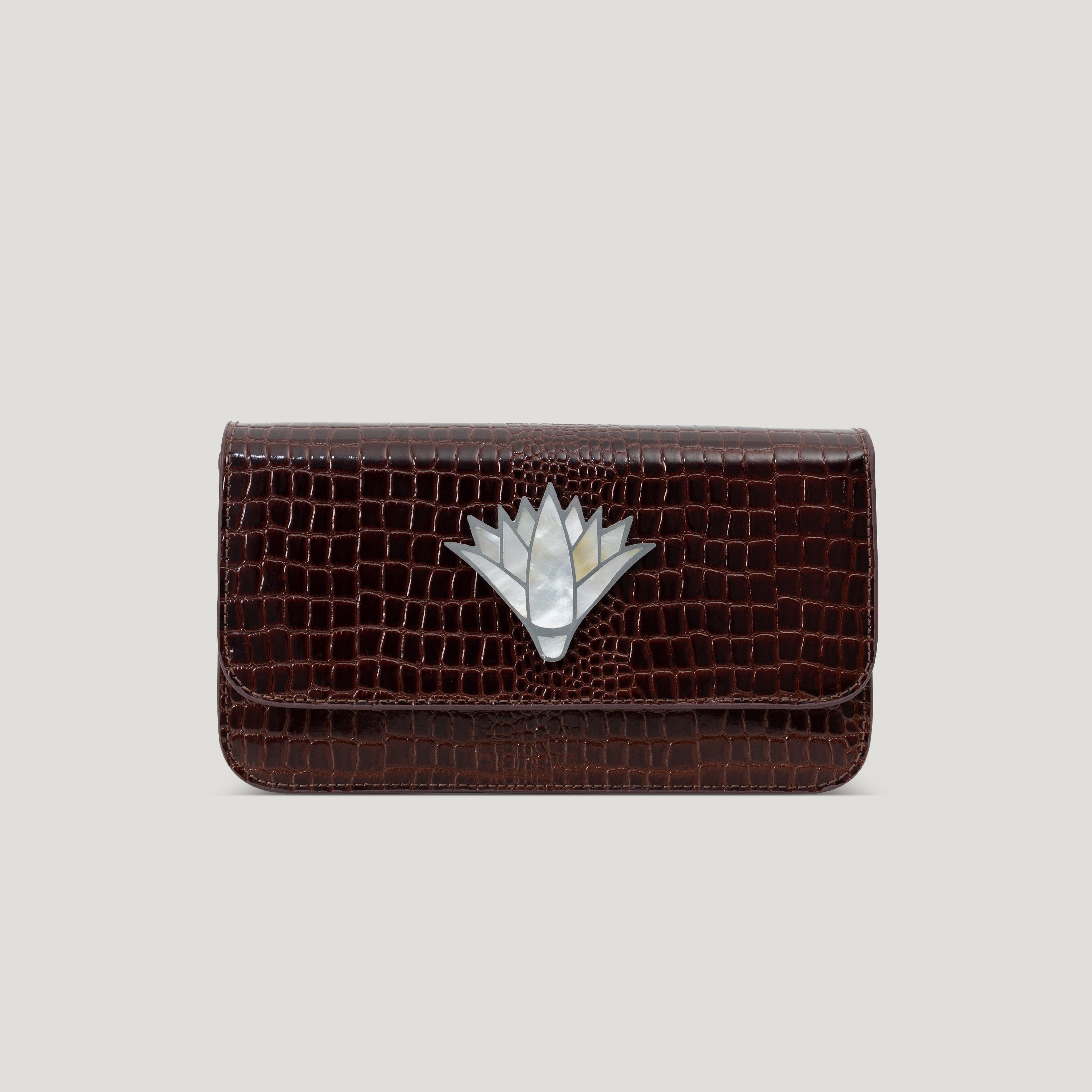Signature Lotus in crocodile