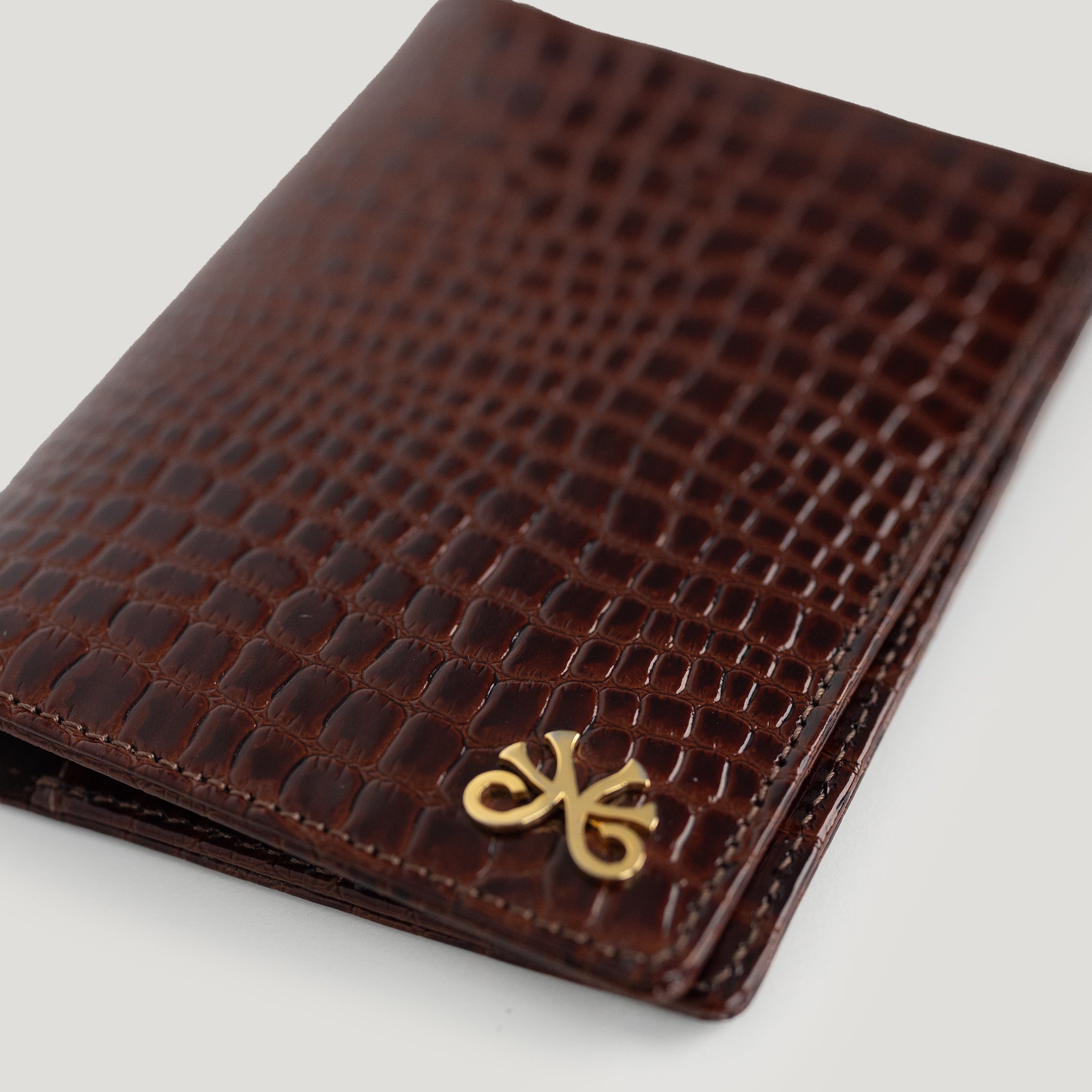 Passport Cover in Corocdile
