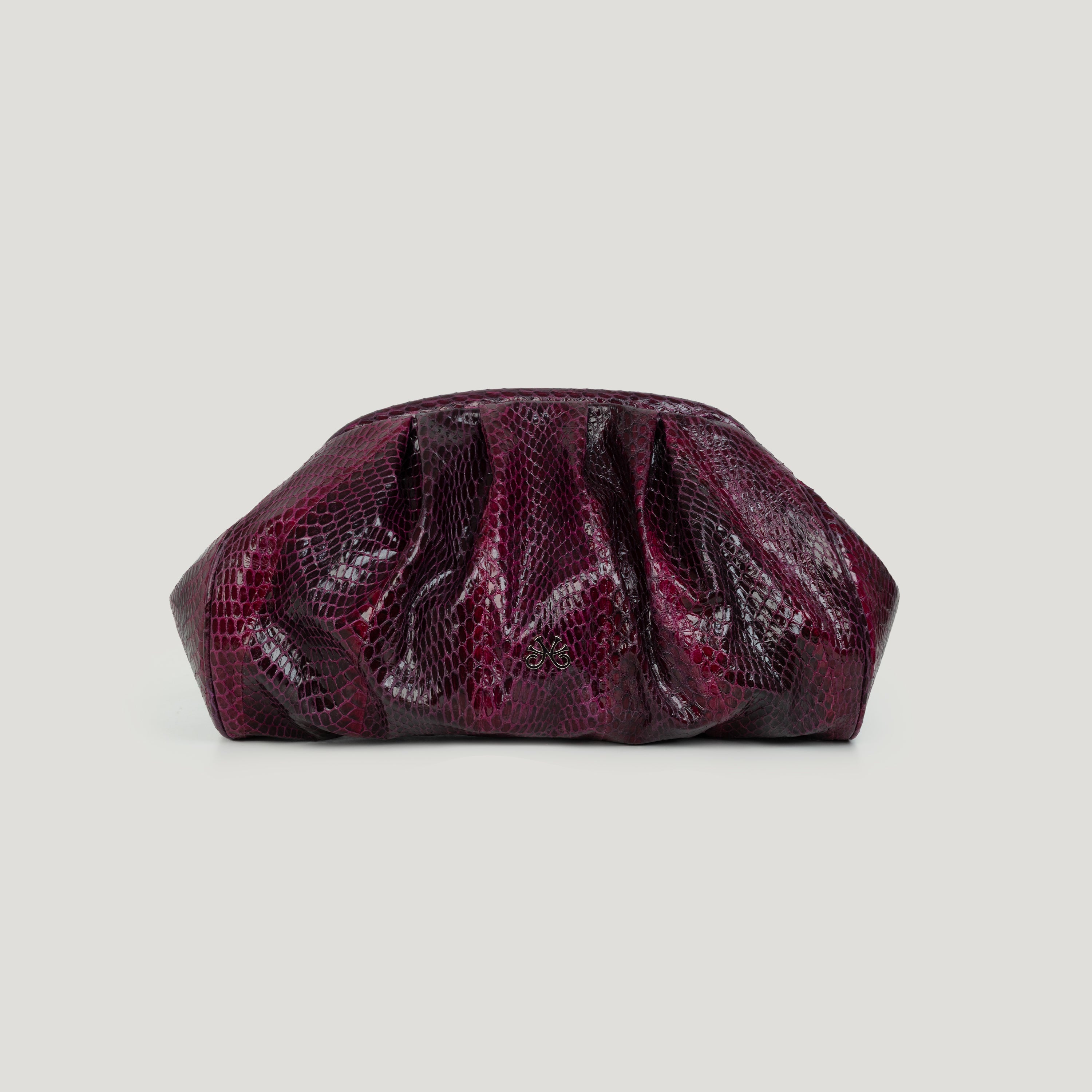 Nazly Clutch SnakeSkin