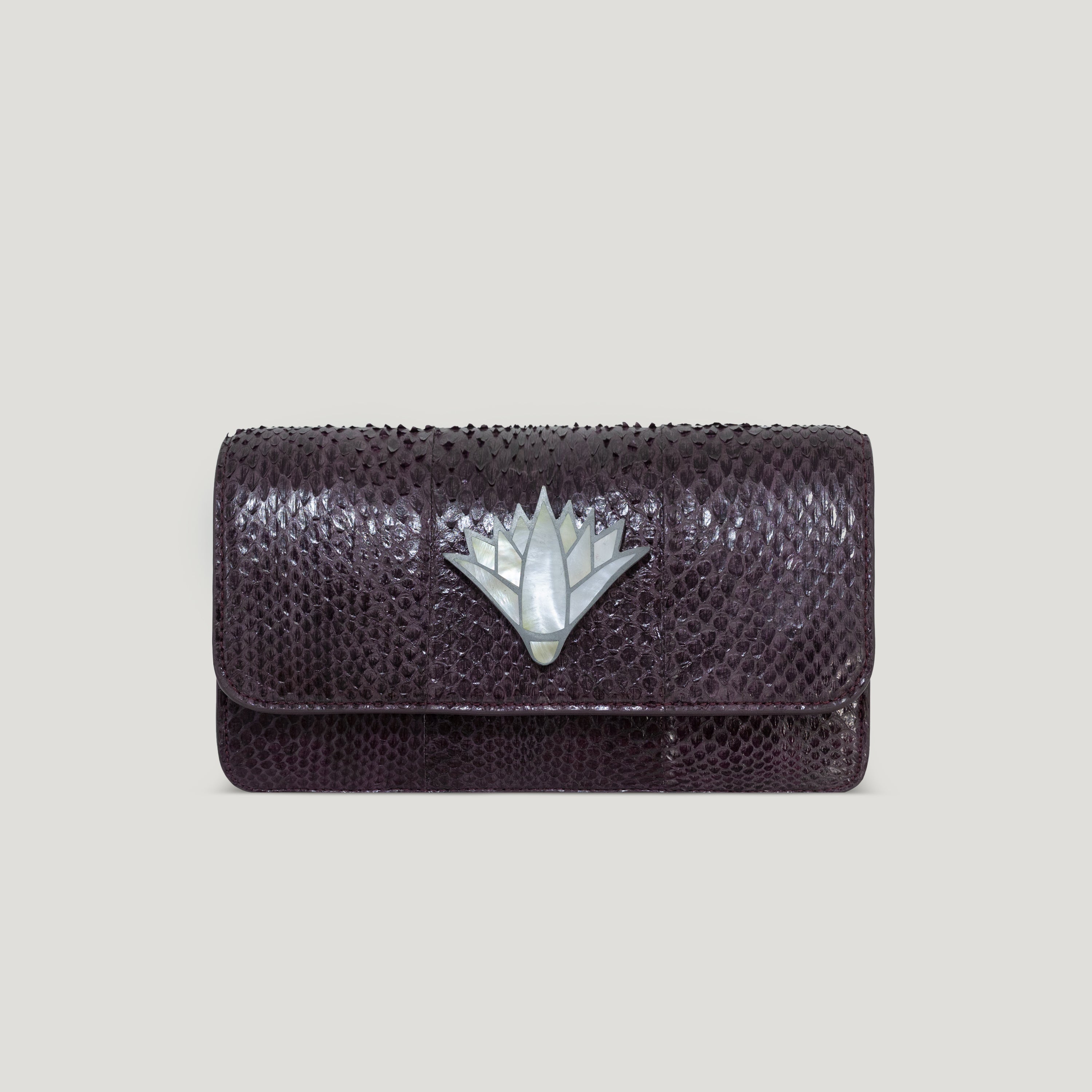 Signature Lotus in Snakeskin