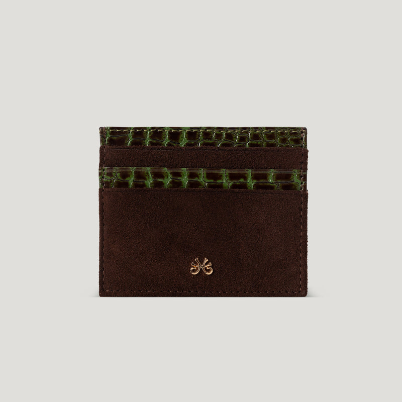 Nuniz Cardholder in Suede
