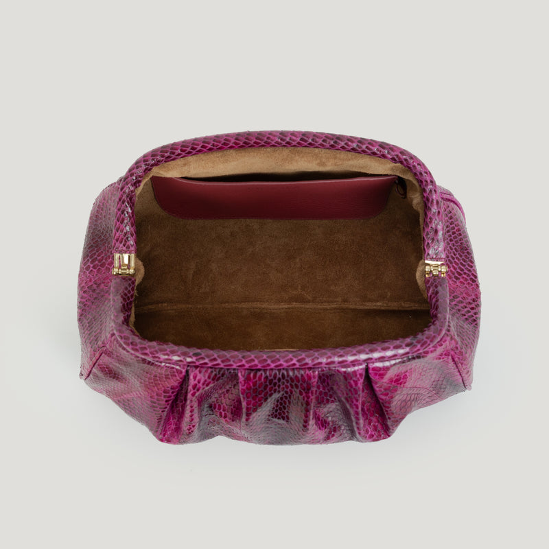 Nazly Clutch SnakeSkin