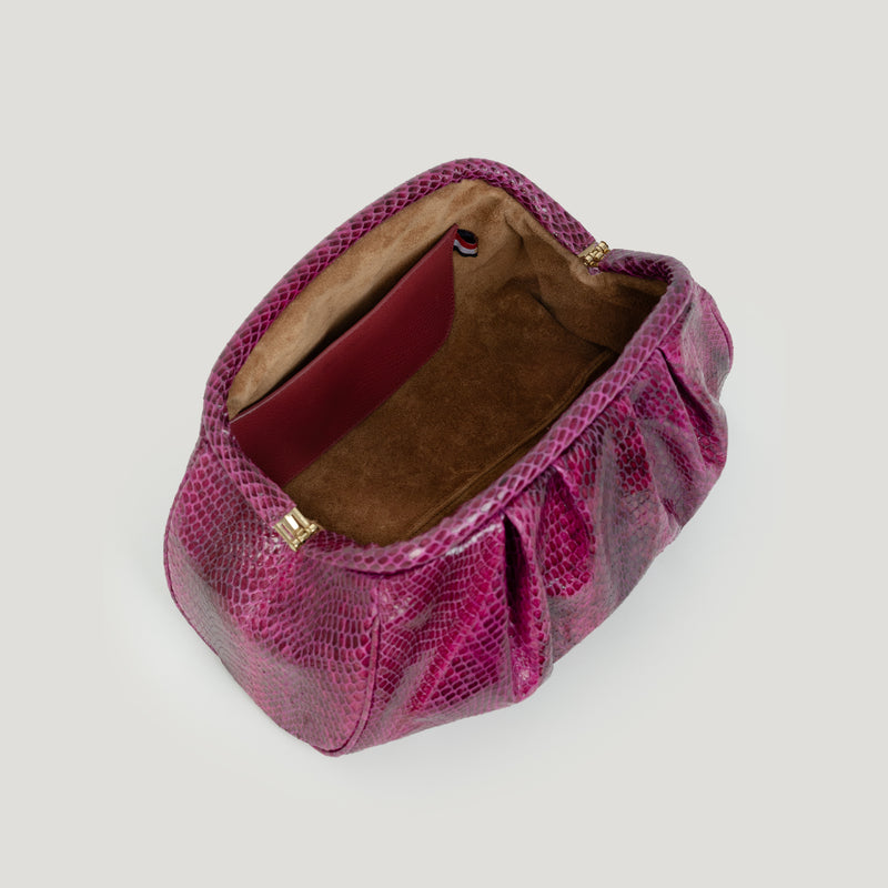 Nazly Clutch SnakeSkin