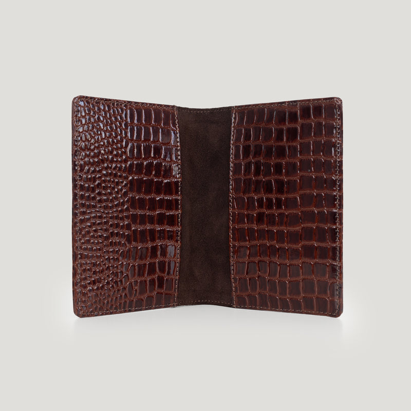 Passport Cover in Corocdile