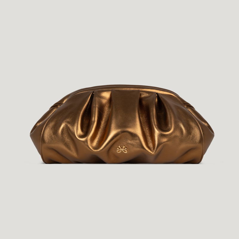 Nazly in Metallic Leather